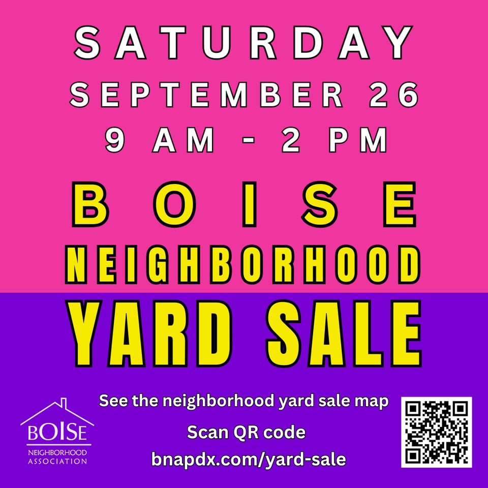 Boise Yard Sale - Sign up now to be on the map!