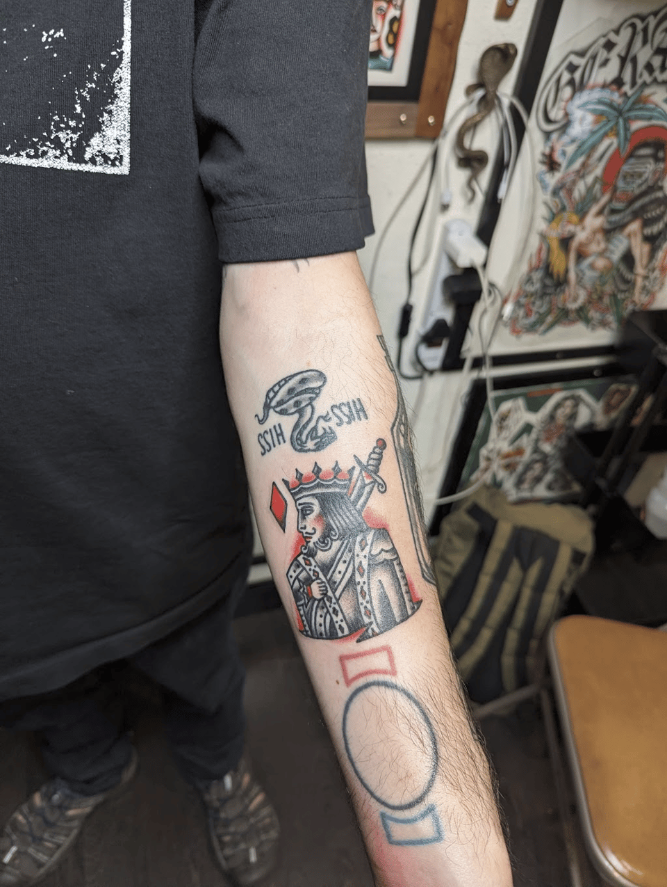 King of Diamonds Tattoo