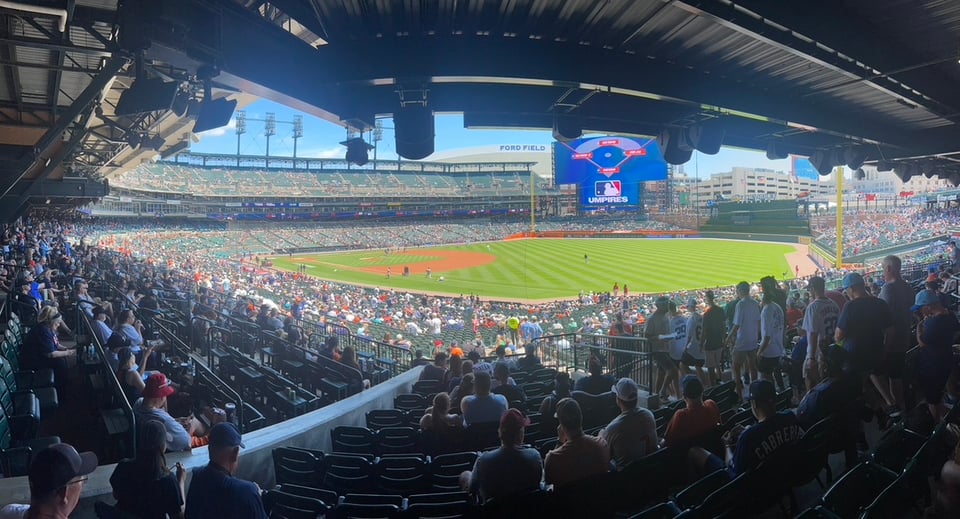 6/28/2025 – Minnesota Twins at Detroit Tigers @ Comerica Park