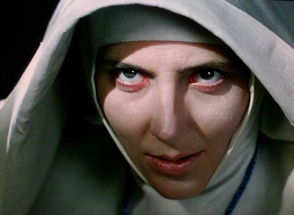 Still image from “Black Narcissus.”
