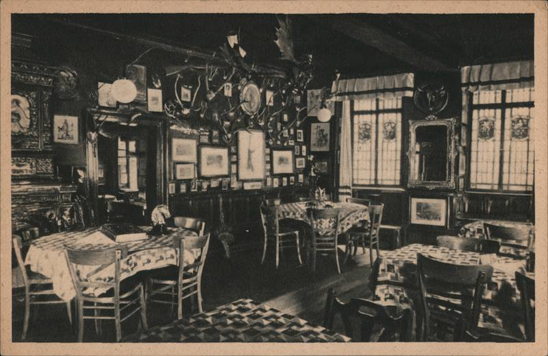a vintage photo of the red ox inn