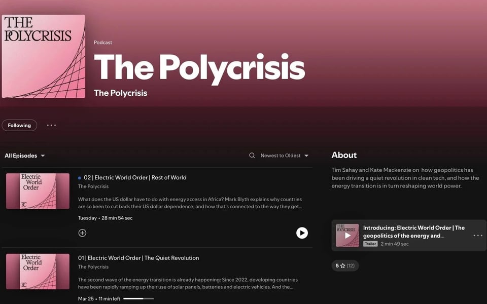 The era of real energy security has arrived