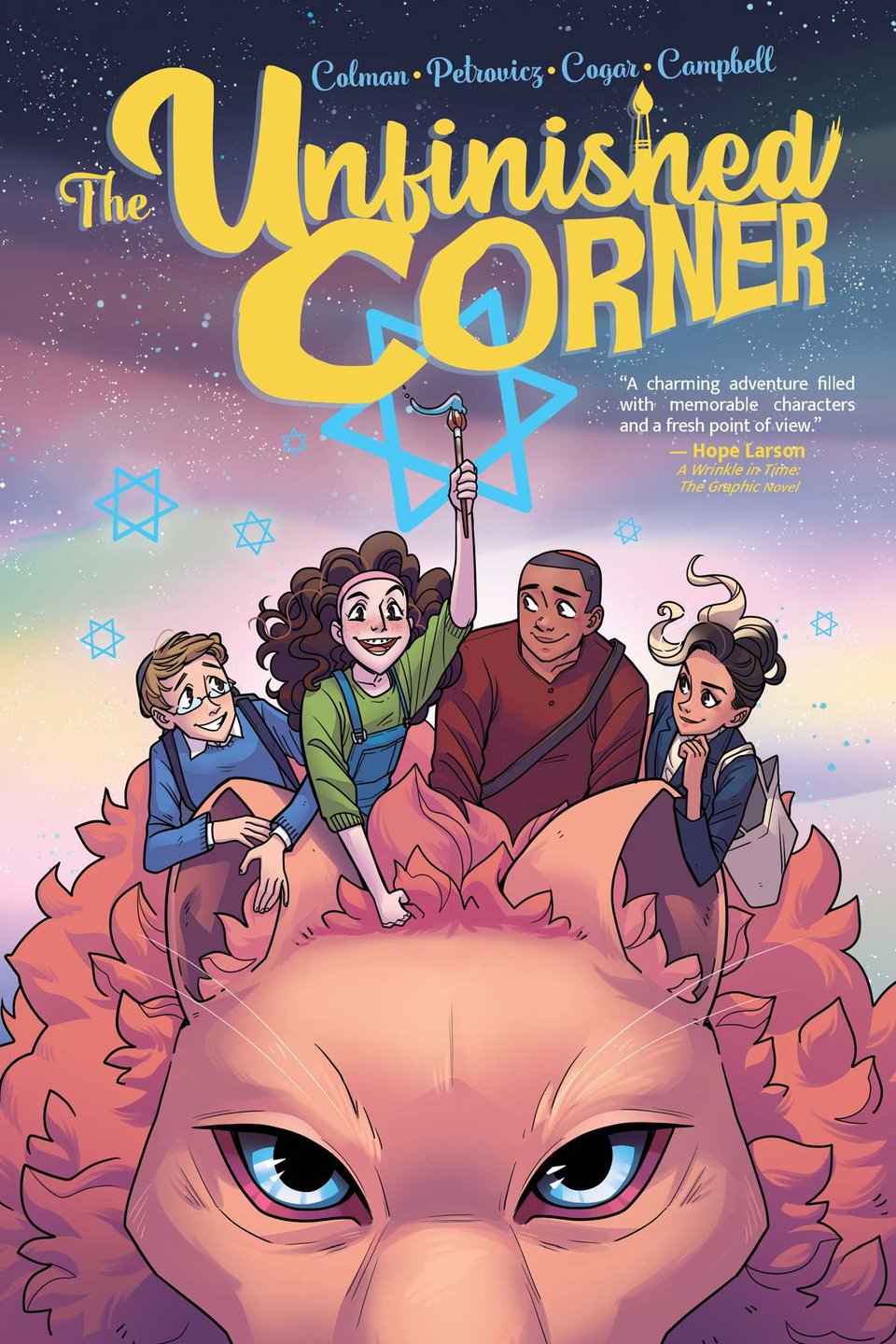 the cover to the graphic novel The Unfinished Corner