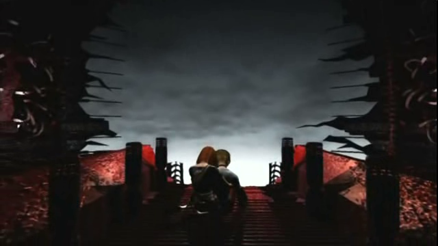 Lilia left with Rion's body overlooking the city from the ruins of the tower