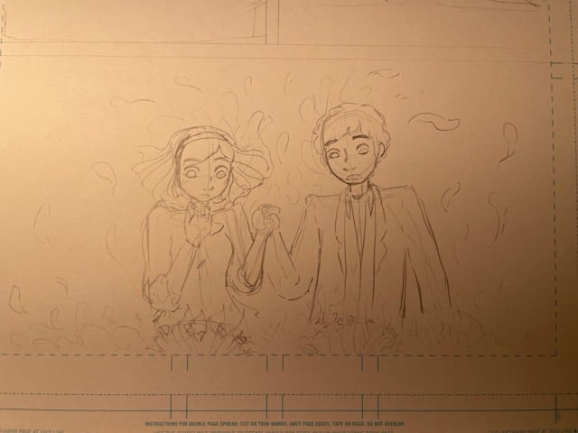In-progress panel of Inoscularum