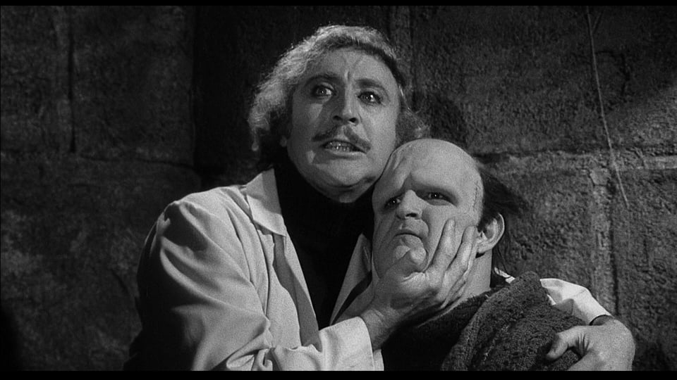 Still photo from "Young Frankenstein."