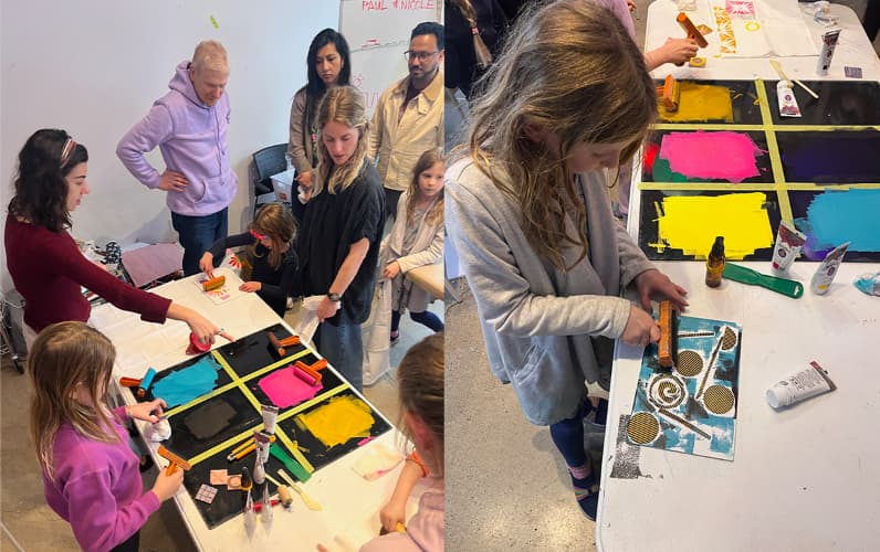 Painting, printmaking, PA Day, and more!