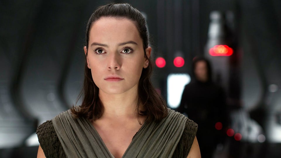 Still image from “Star Wars: The Last Jedi.”