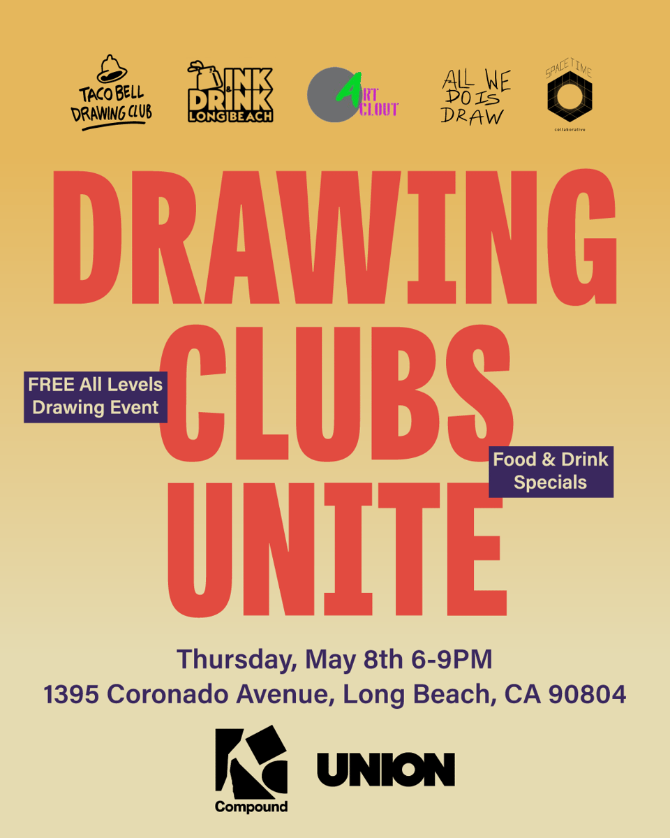 a poster for drawing clubs unite