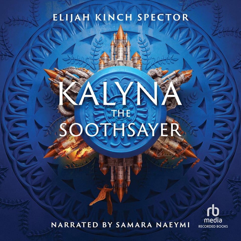 The cover to the Kalyna the Soothsayer Audiobook, narrated by Smara Naeymi.