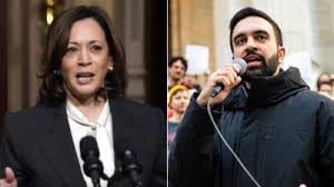 Kamala and New York City Democratic mayoral candidate Zohran Mamdani