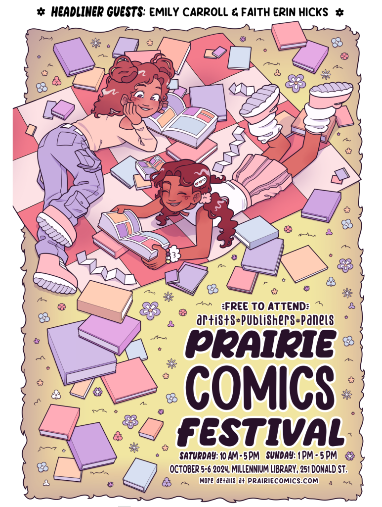Prairie Comics Festival 2024 Poster