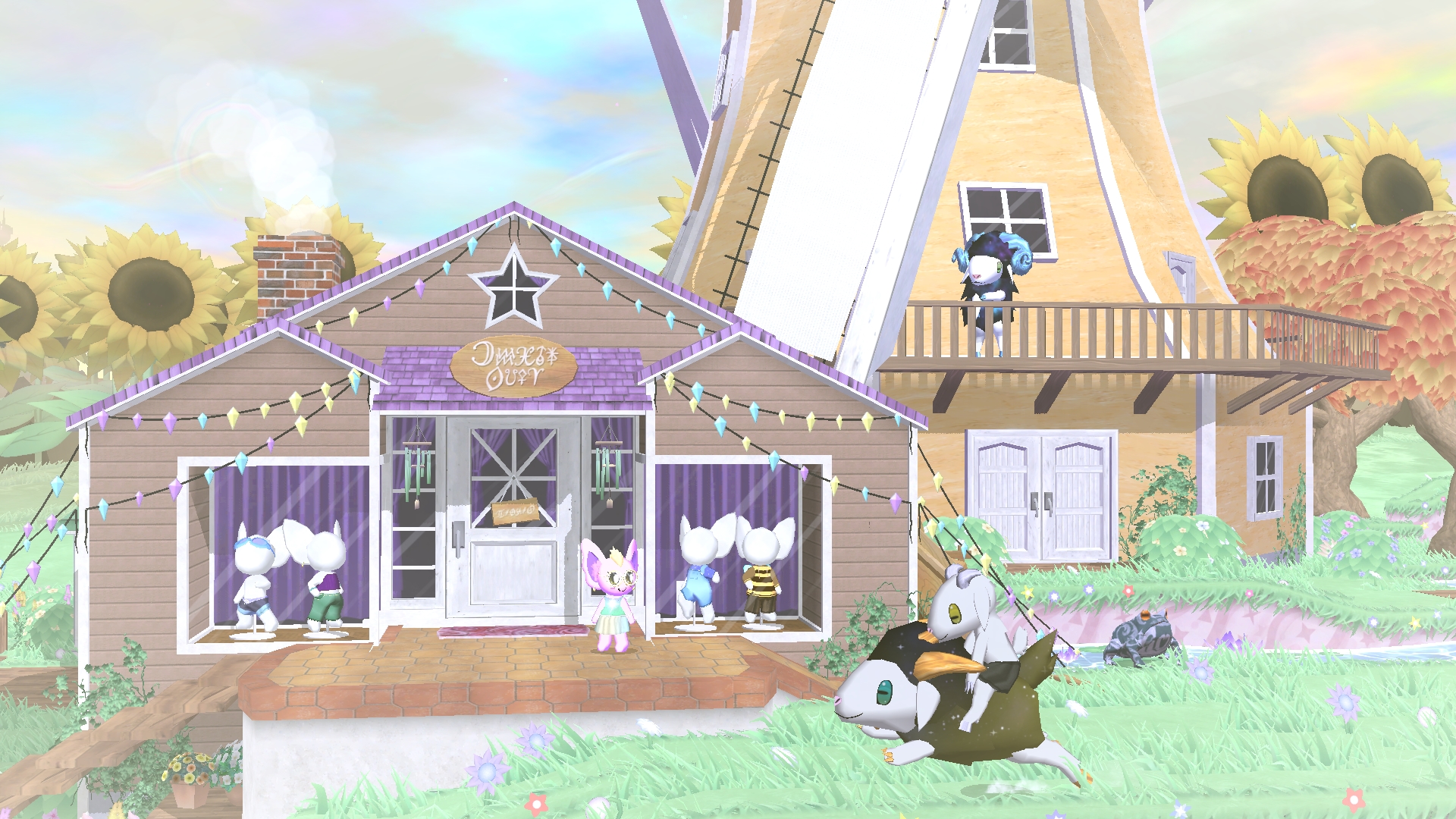 Cleru in the sheep town