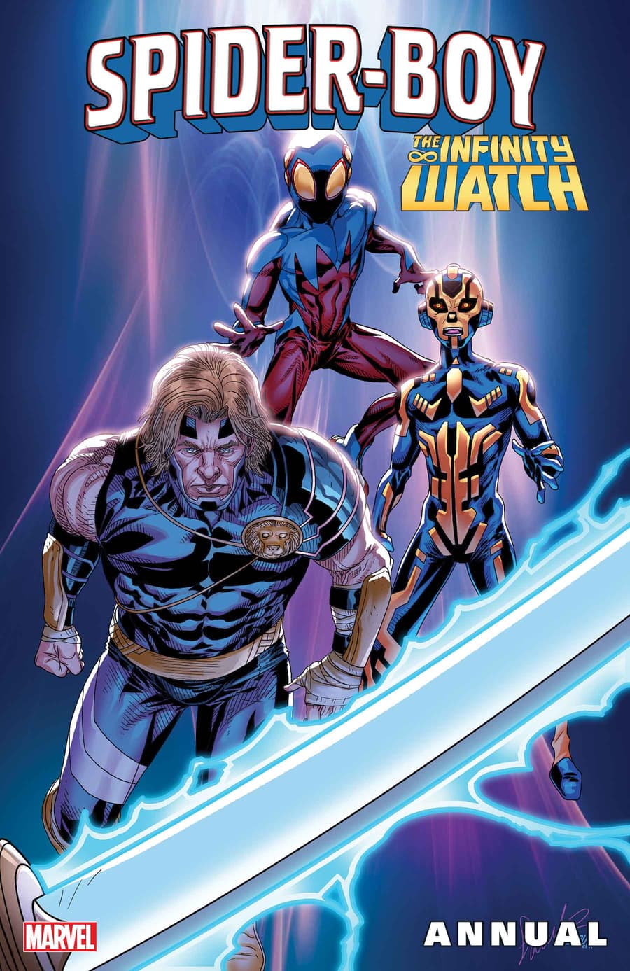 Spider-Boy Annual #1 Cover Art by Salvador Larroca