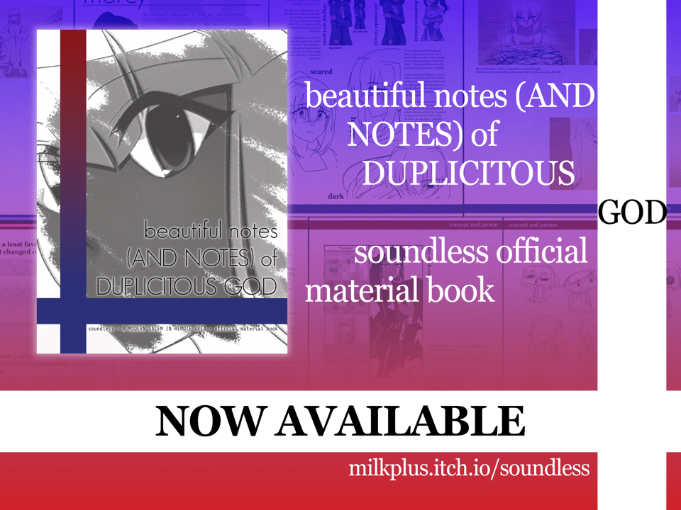 soundless artbook ad image