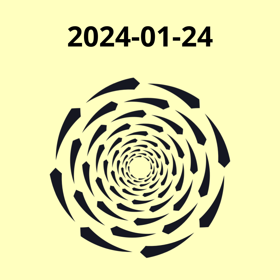 2025-01-24 Icon of a hurricane seen from above