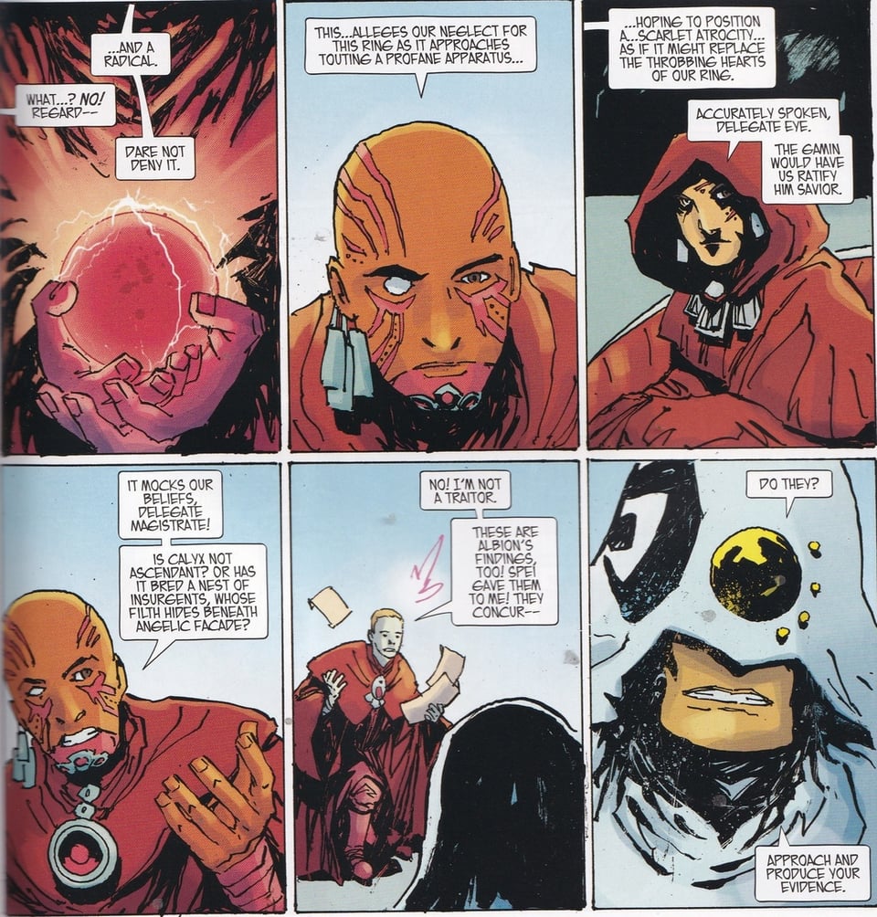 a page from judas priest: screaming for vengeance