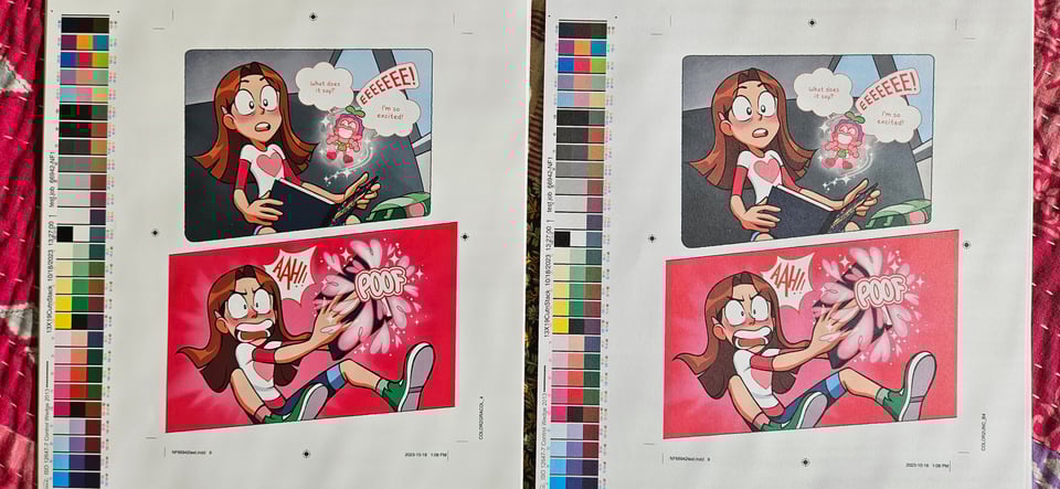 test print gloss vs matte