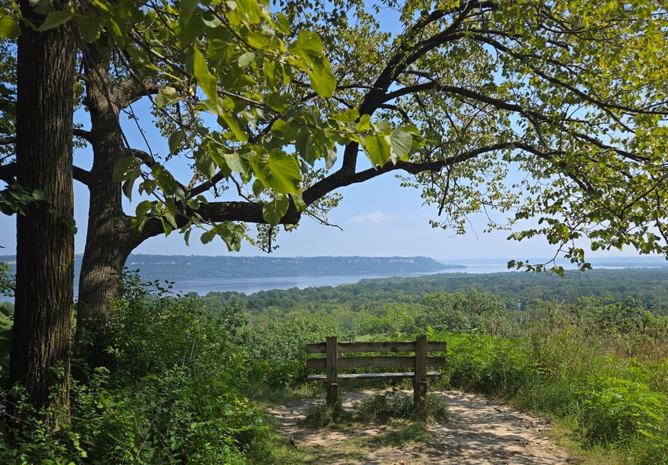 The view from Eagle Point. It’s worth the climb. / Photo by Pamela Miller