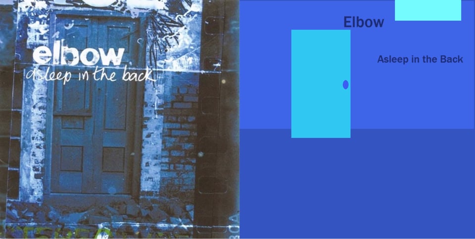 A photograph of a door in the side of a brick building, shot from the outside. The bricks and the door look old, distressed, and there are piles of bricks on the ground below the door.