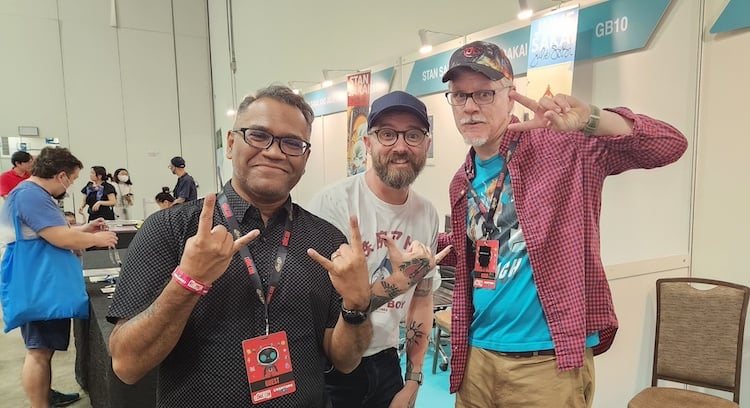 Myself, Shane McCarthy and Ben Abernathy