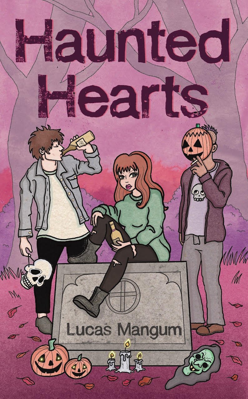 book cover for haunted hearts