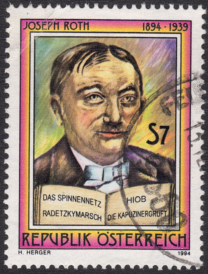 A Joseph Roth postage stamp