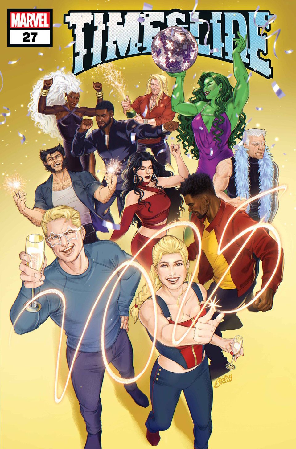 Timeslide #1 Winter Holiday Variant by Betsy Cola (ignore the #27)