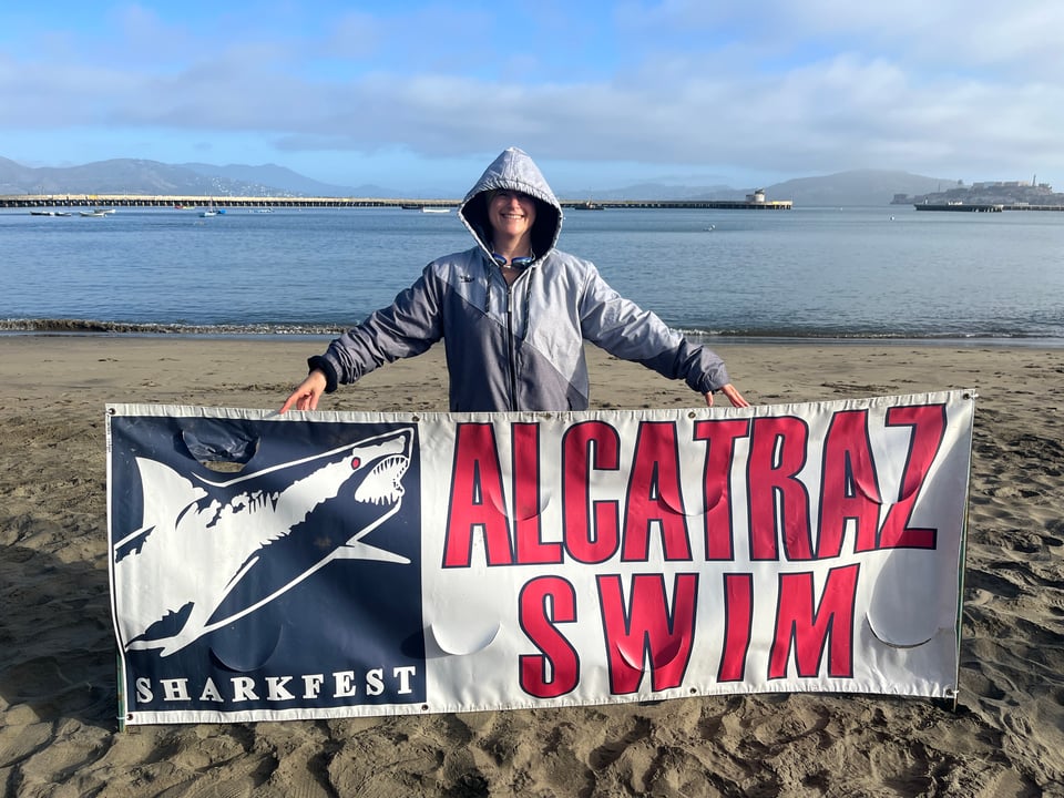 Why swimming from Alcatraz is like a job search (it has nothing to do with sharks)
