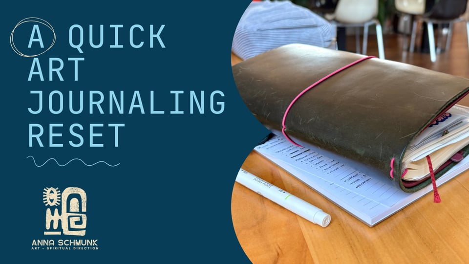 🤦‍♀️ OOPS: link included - A gentle art journaling reset just for newsletter subscribers