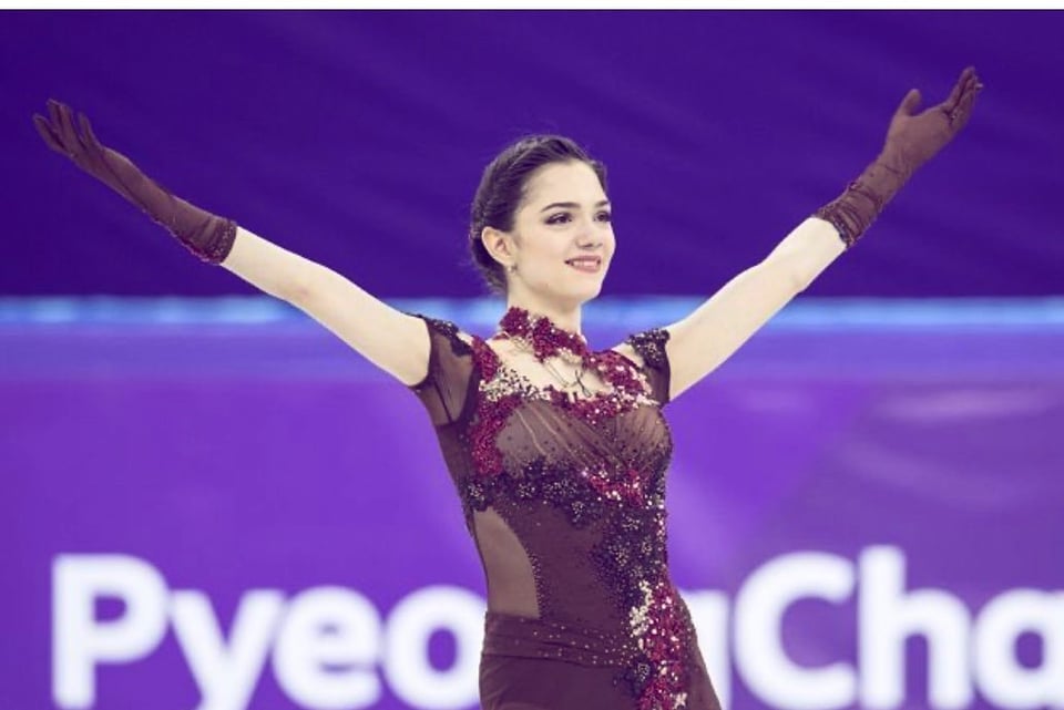 Evgenia Medvedeva at the 2018 PyeongChang Olympics