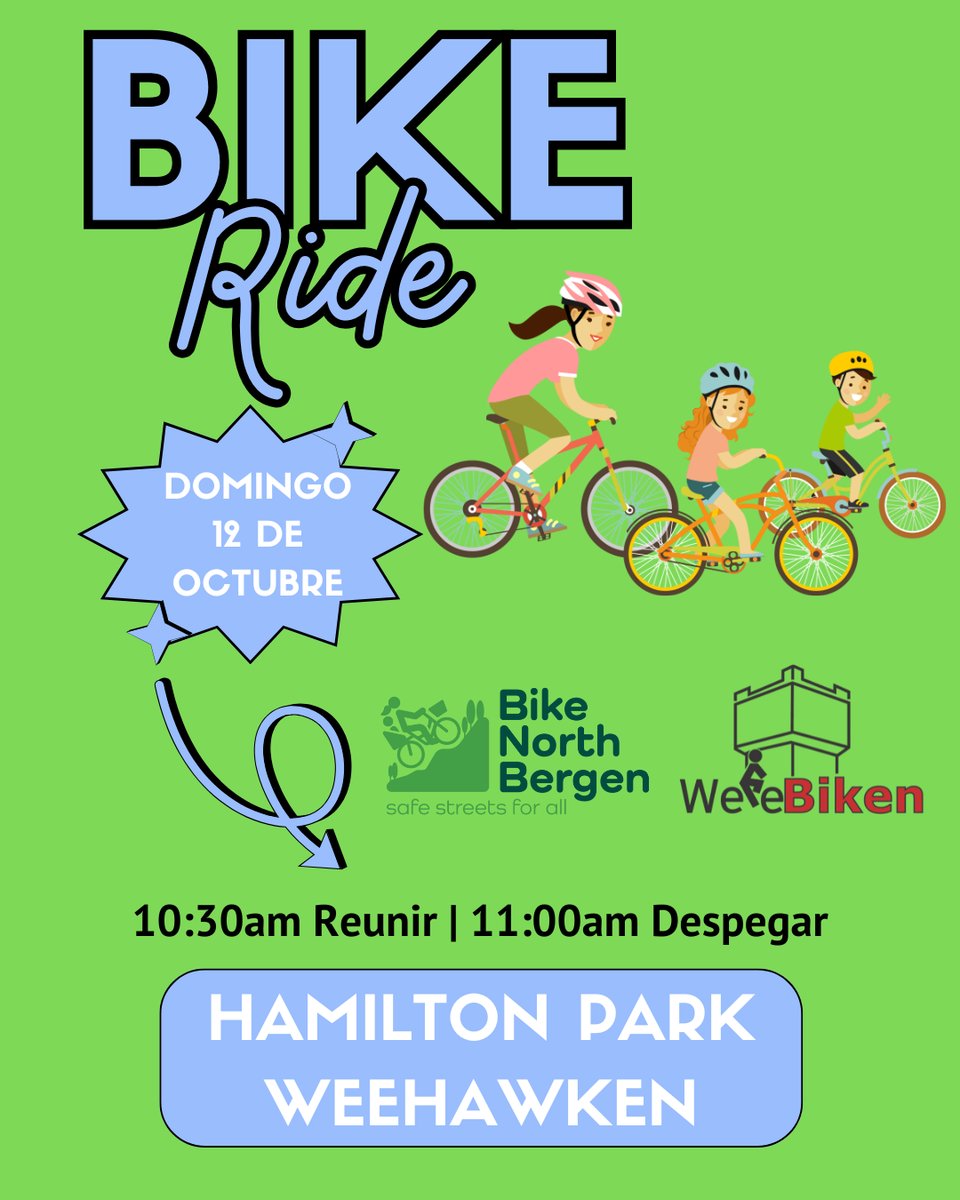 a poster for a bike ride