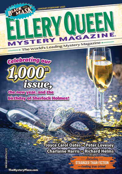 1000th issue of Ellery Queen’s Mystery Magazine, which is Janet Hutchings’ last as editor-in-chief.