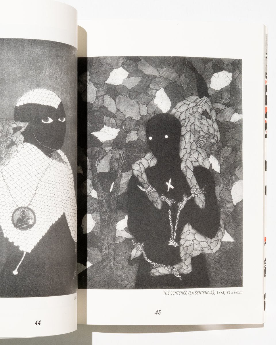 a page from the Gazeta anthology reprinting a piece by the artist Belkis Ayón