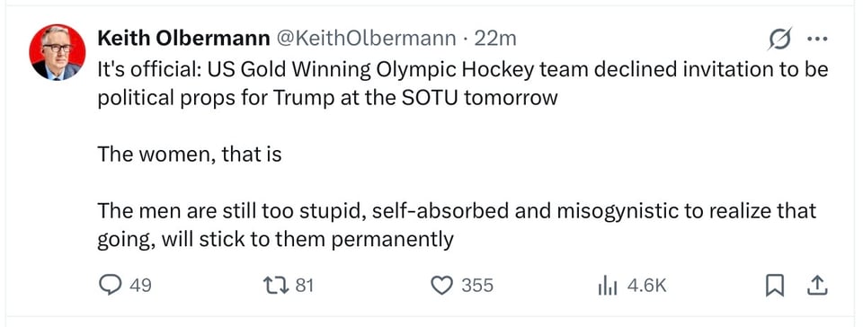 the Gold medal women’s ice hockey team won’t be at the White Hiuse.