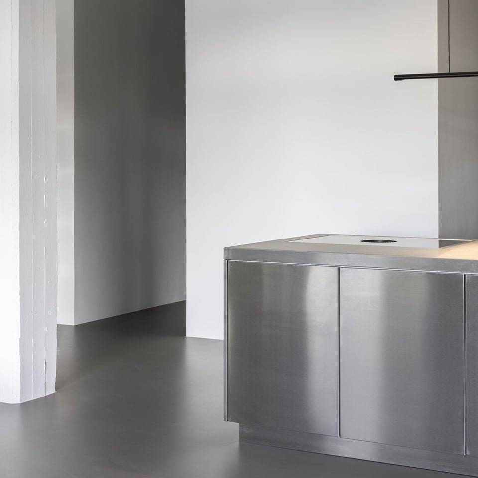 kitchen design of loft pk