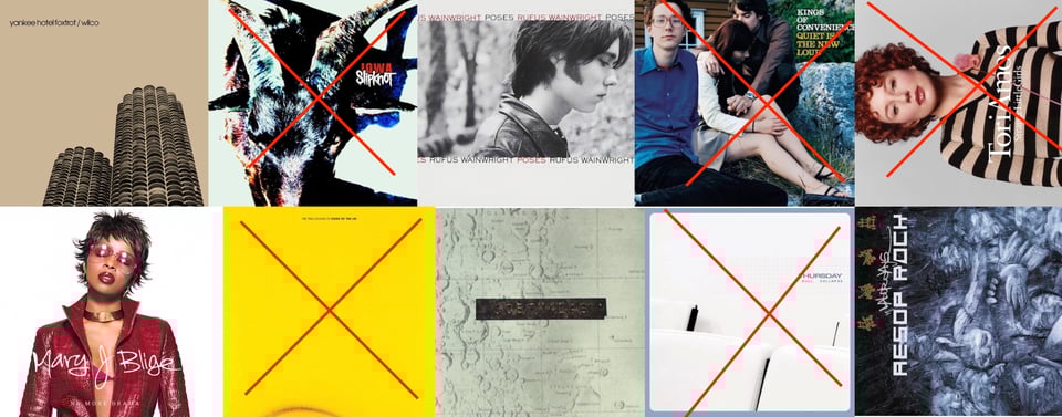 #425 Best Album of 2001: Week #1 Wrap-Up