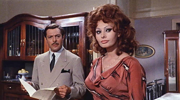 Still image from “Marriage, Italian Style.”