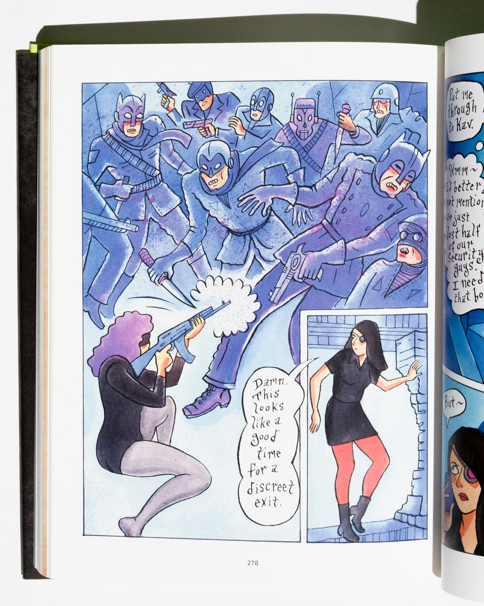 A page from Poison Flowers by Richard Sala