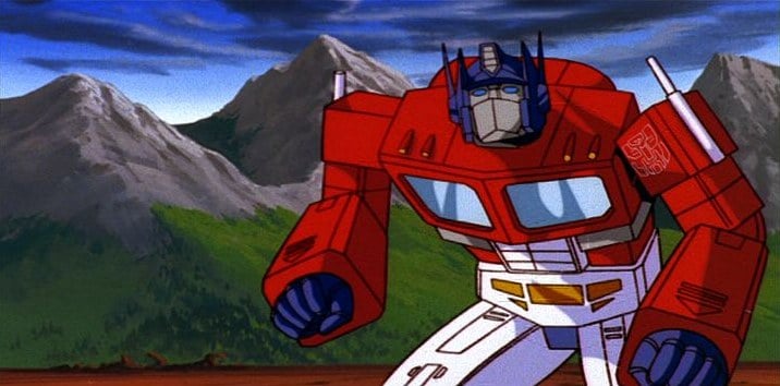 Optimus Prime from the original Transformers cartoon