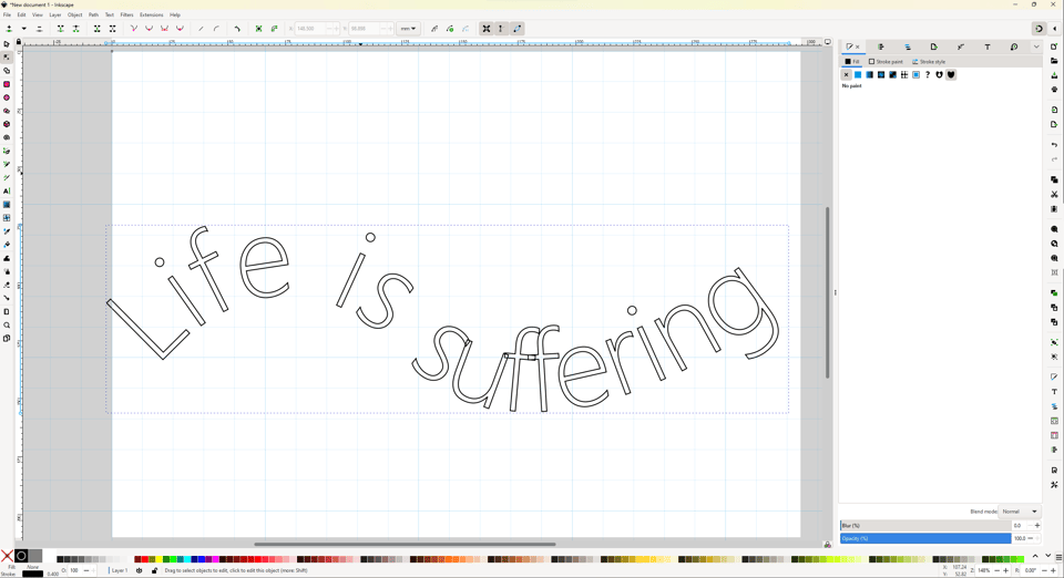 LIFE IS SUFFERING