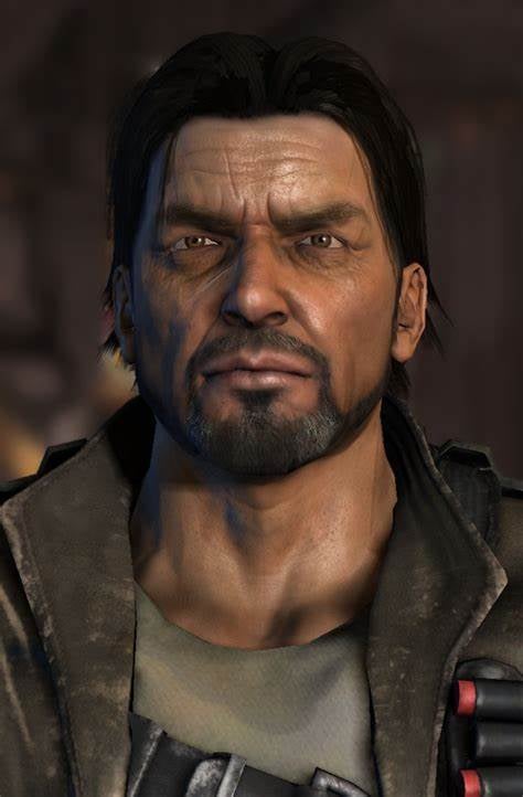 Portrait-style image of Jim Raynor, a central character in the Starcraft games.