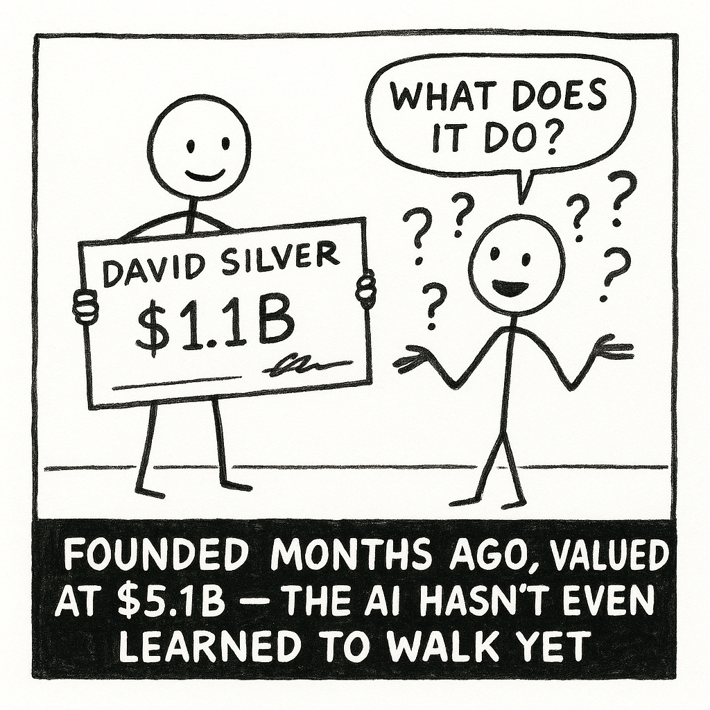 FOUNDED MONTHS AGO, VALUED AT $5.1B — THE AI HASN'T EVEN LEARNED TO WALK YET