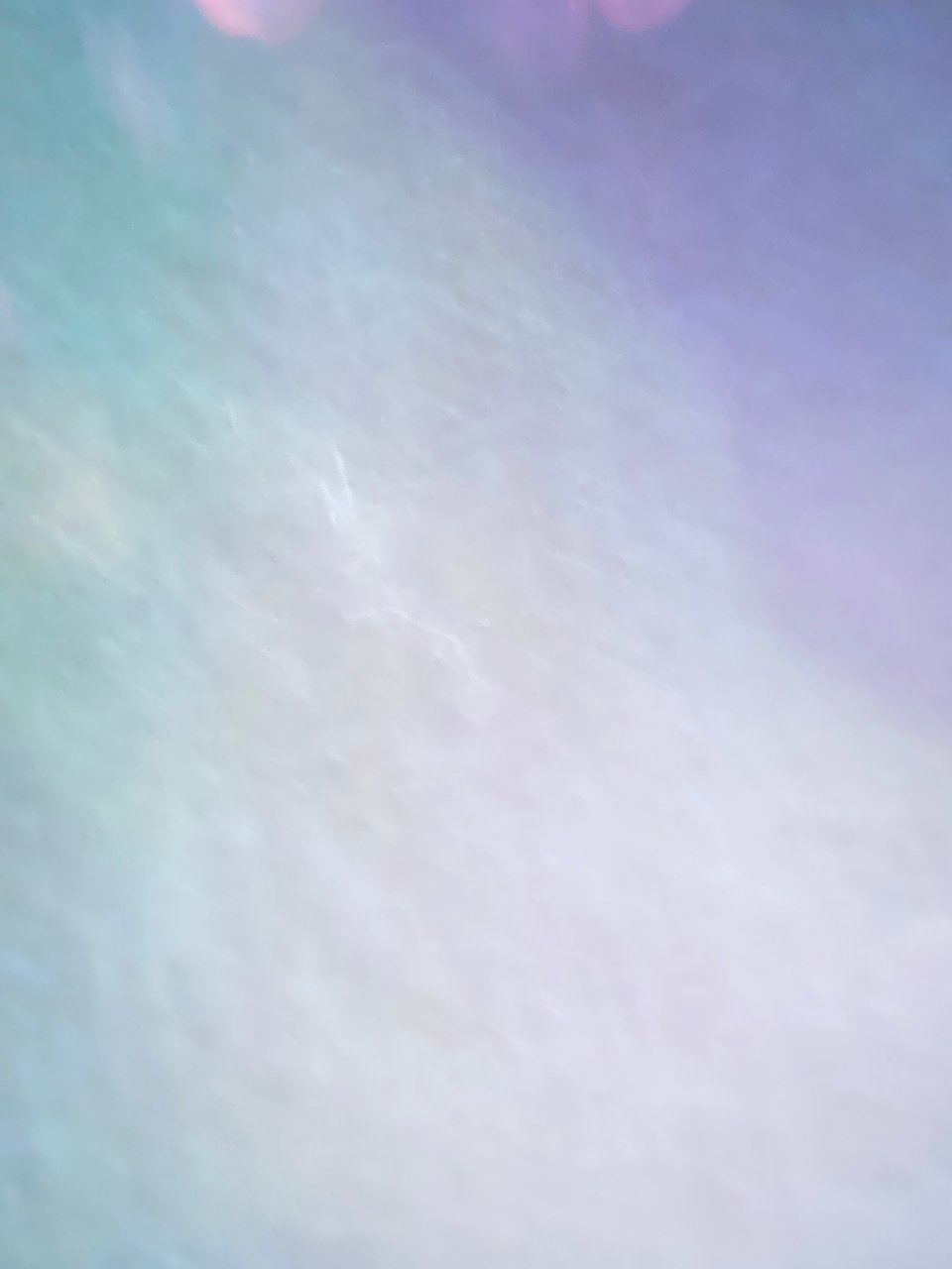 An abstract image taken while the phone was in the author's pocket.