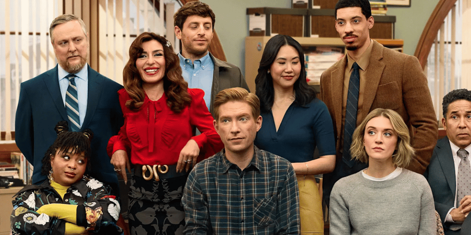 The cast of The Paper.