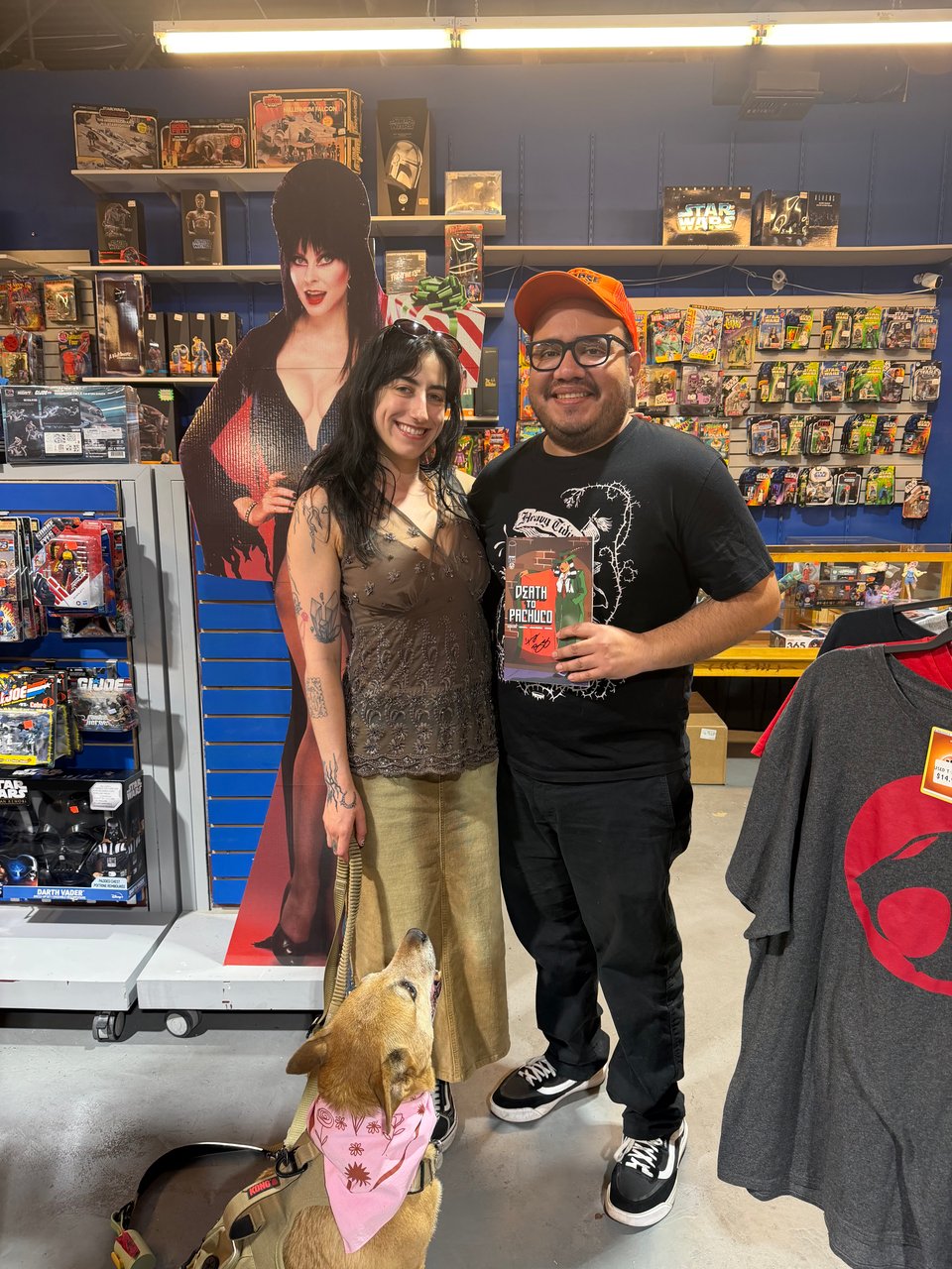 libby and henry with libby's dog