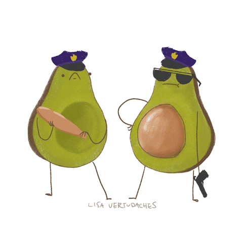 A pair of popocados standing menacingly