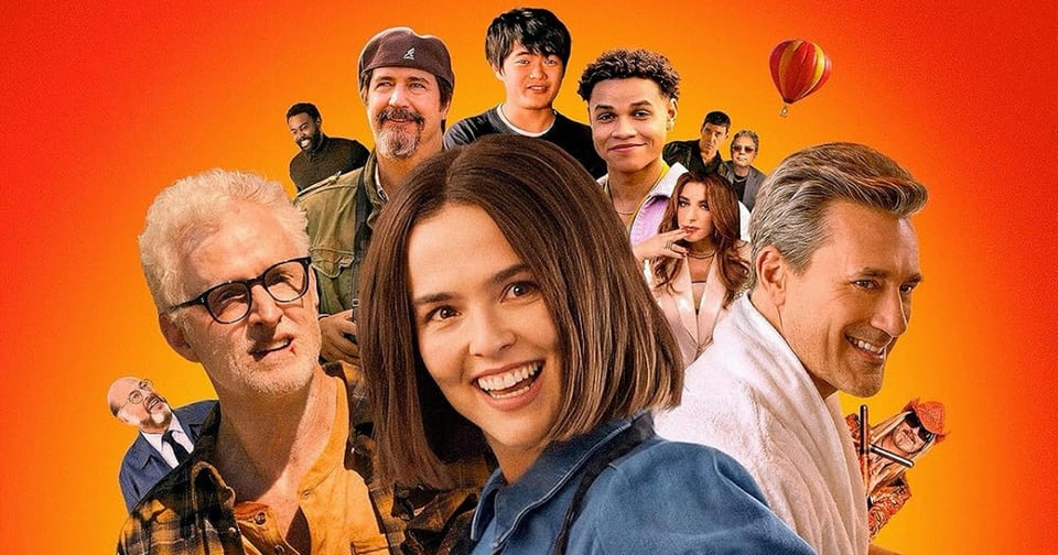 The poster for Gail Daughtry featuring the entire cast of characters.