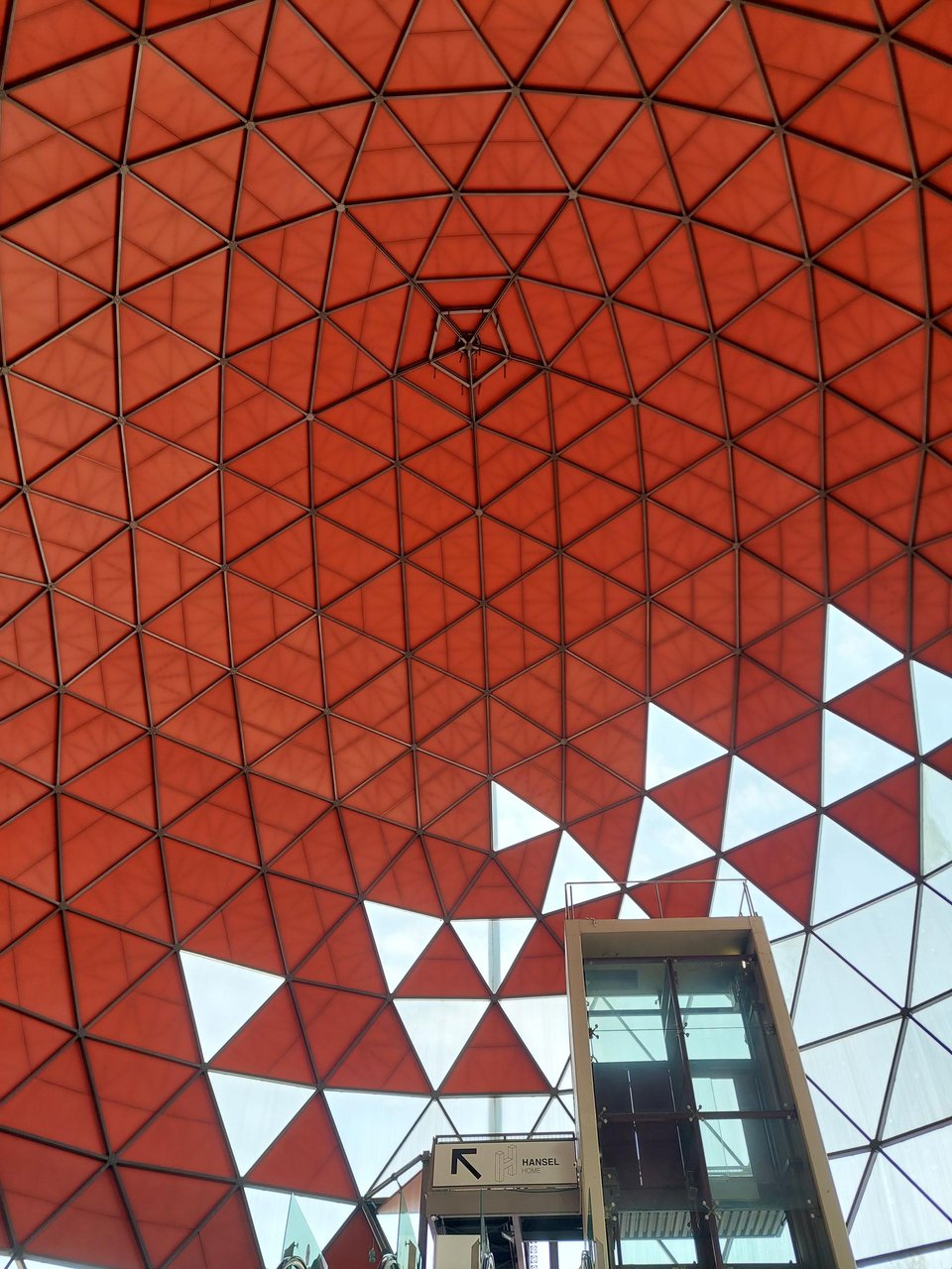 A Badalona shopping centre dome