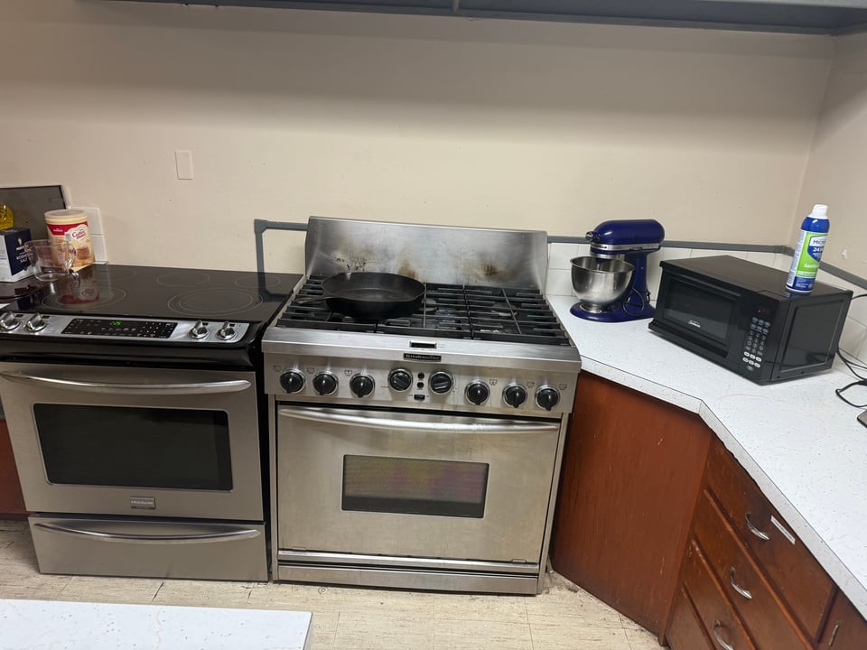 Our dilapidated kitchen